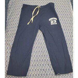 Georgetown Hoyas 23 Scrubs pants Blue Size Small